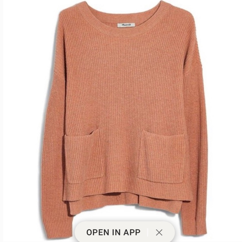 Madewell Patch Pocket Pullover